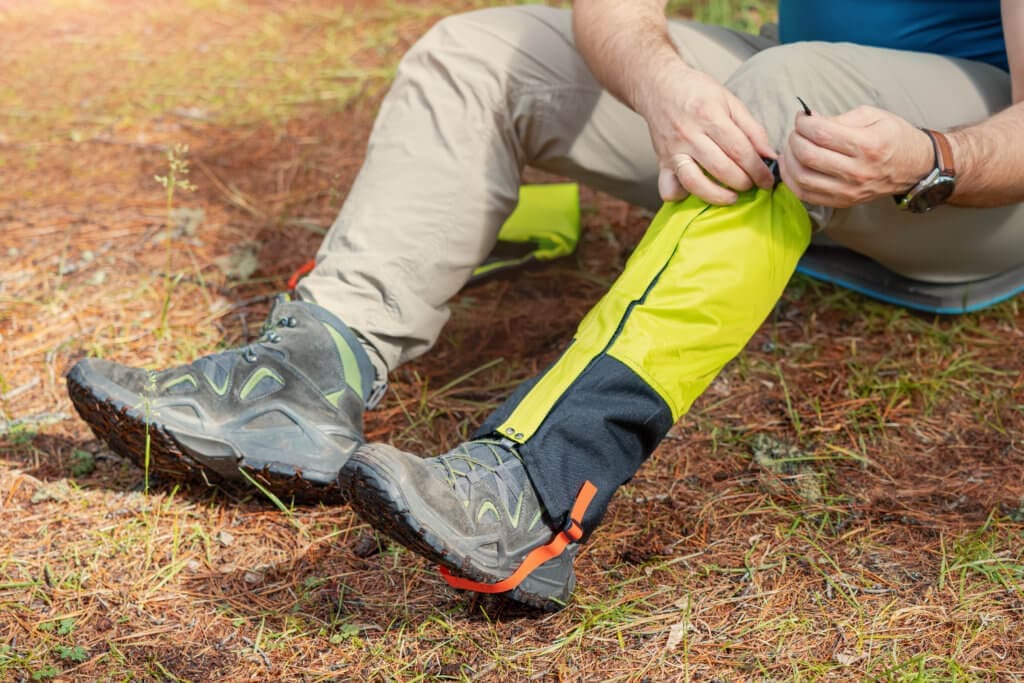Avoiding ticks while camping
