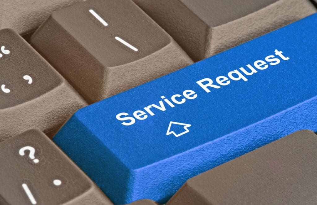 Hot key for service request