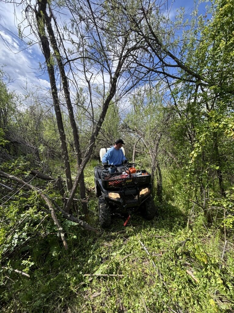 Robby on ATV
