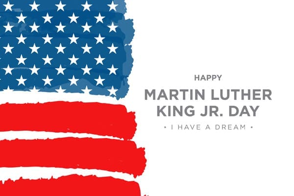 Martin Luther King Jr. Day Background. I Have A Dream. Vector Illustration.