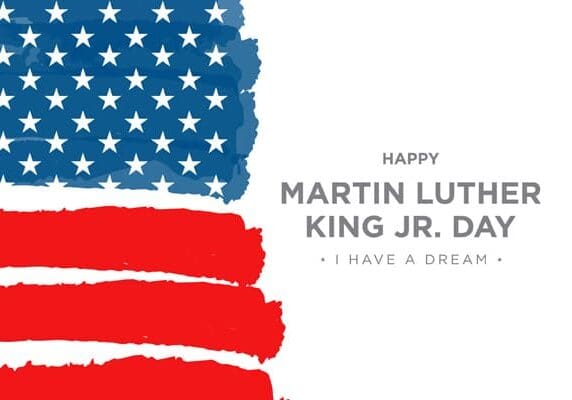 Martin Luther King Jr. Day Background. I Have A Dream. Vector Illustration.